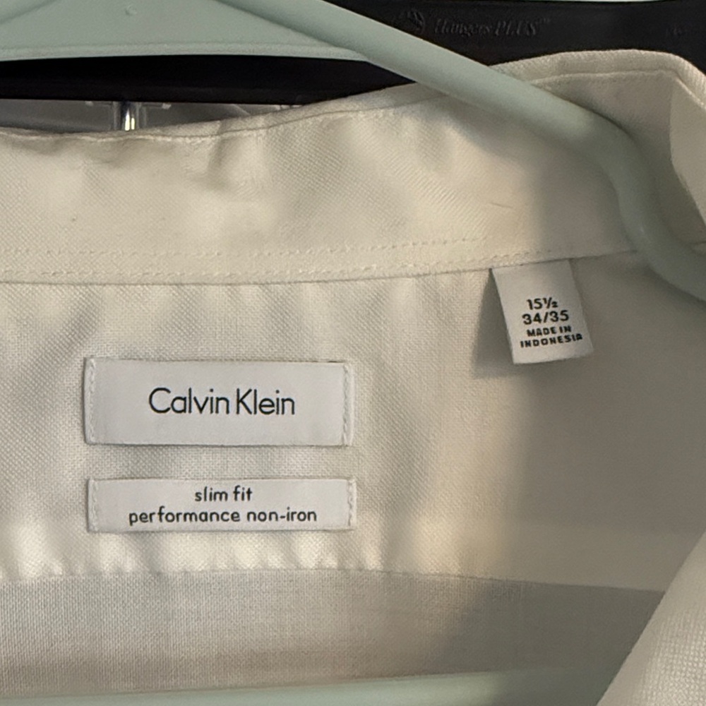 Calvin Klein Men’s White Dress Shirt